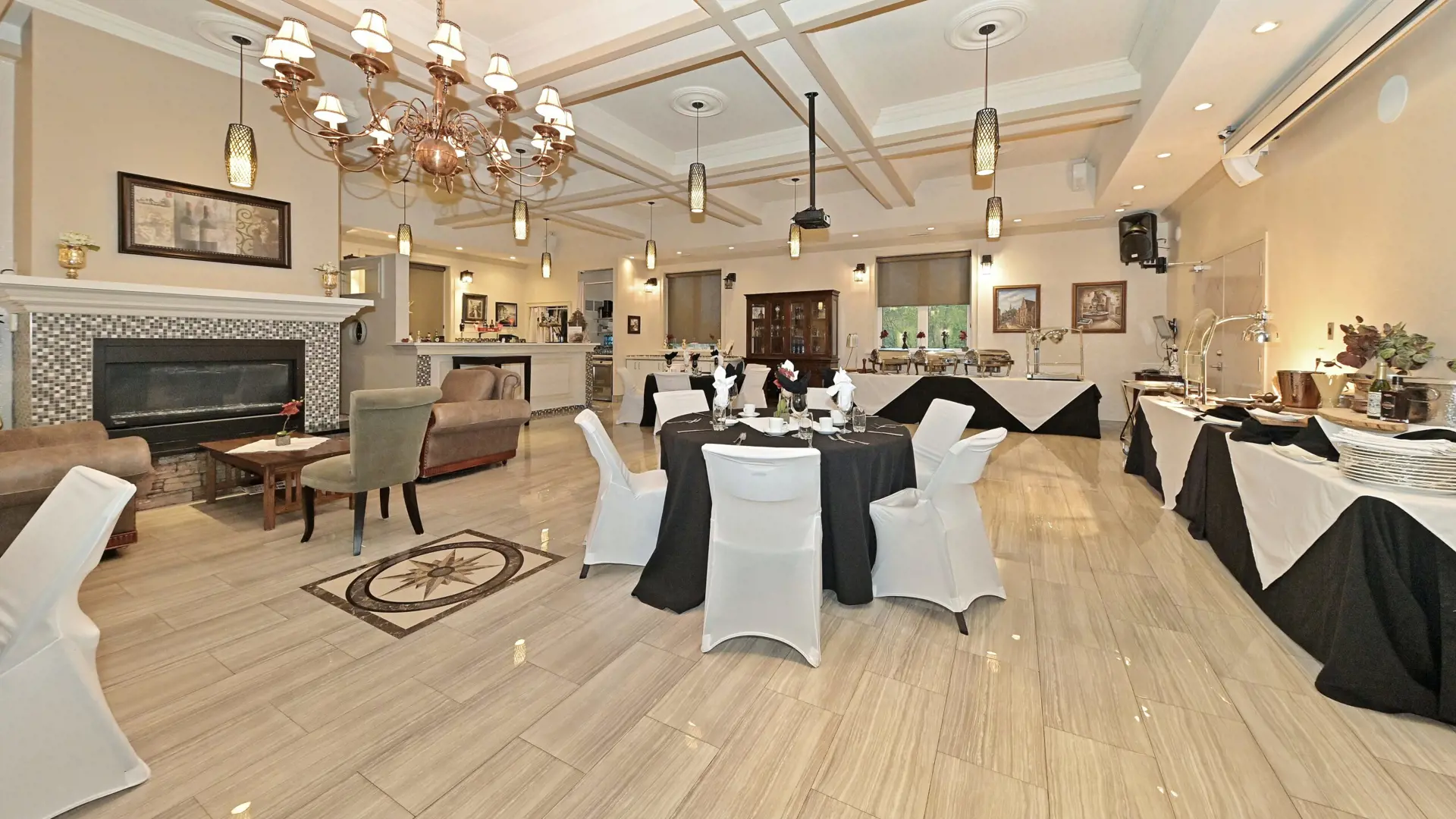 Toscana Room Section Background